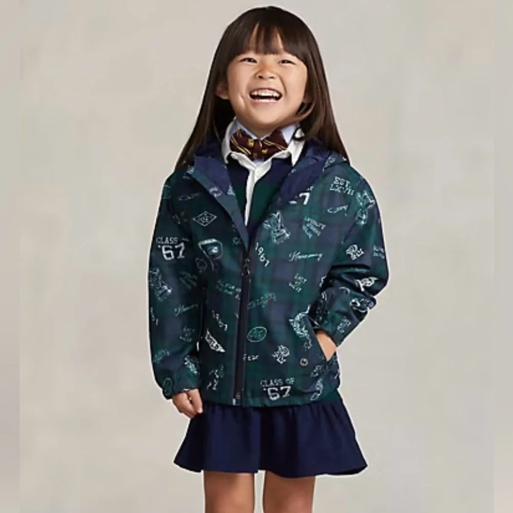 Polo Ralph Lauren P-Layer 1 Water-Repellent Hooded Jacket, sz 3T (Unisex)